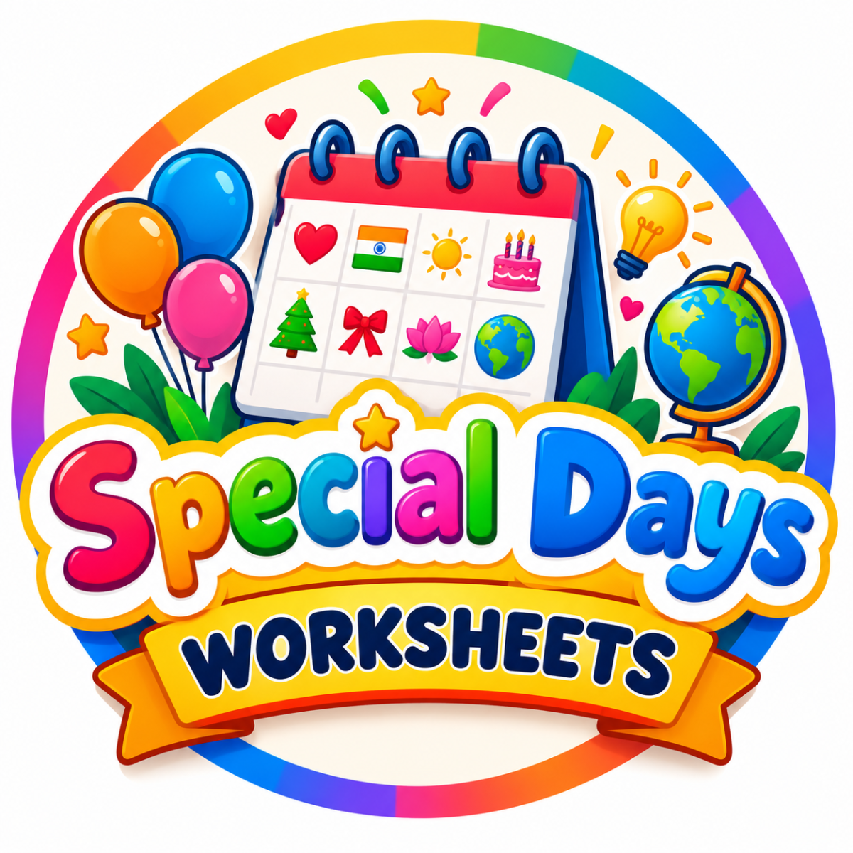 special days worksheets