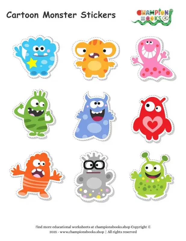 Monster Stickers