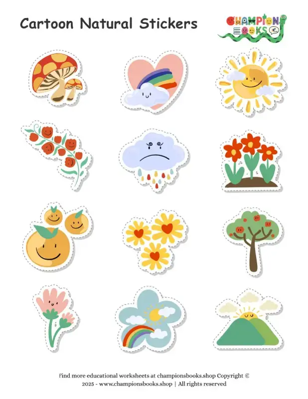 Natural Stickers