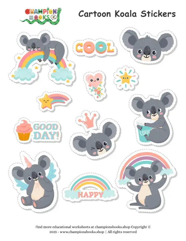 Koala Stickers