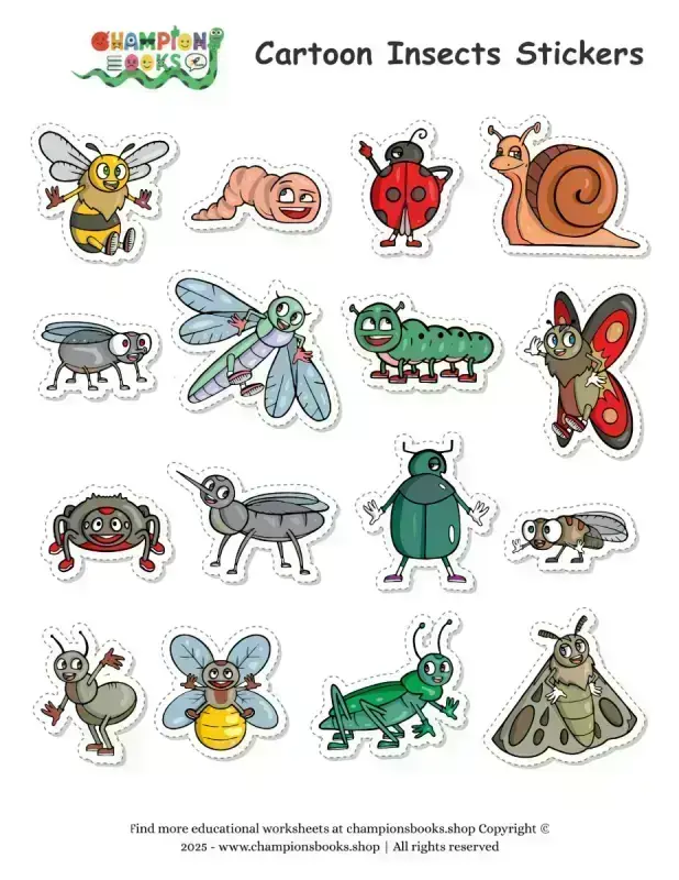Insects Stickers