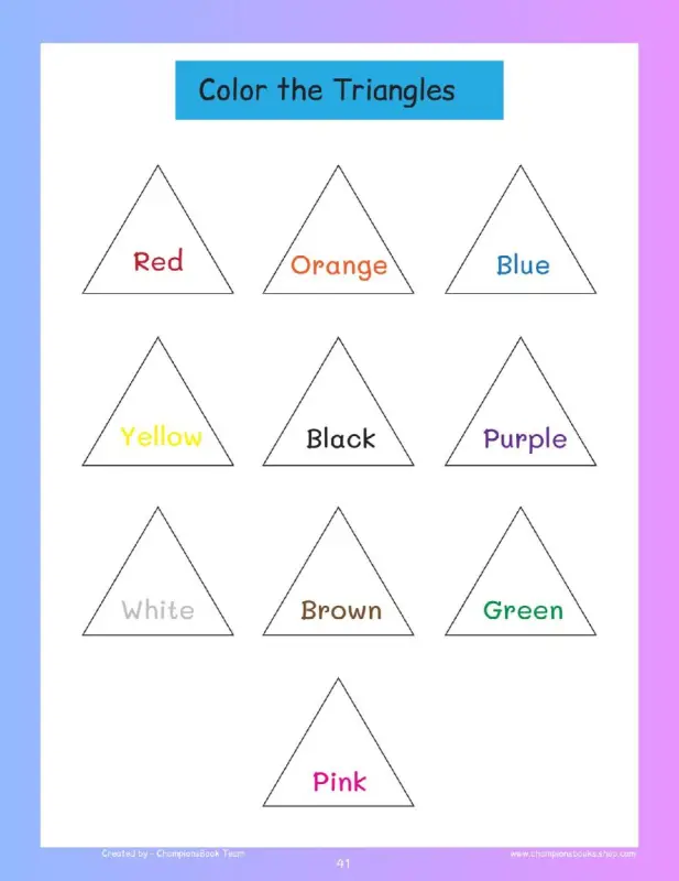 coloring worksheet 40