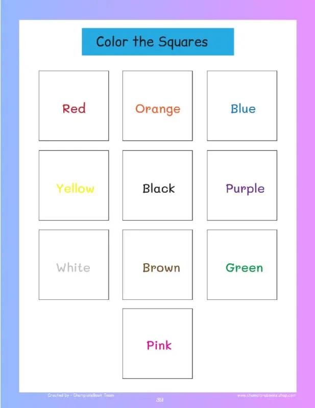 coloring worksheet 38