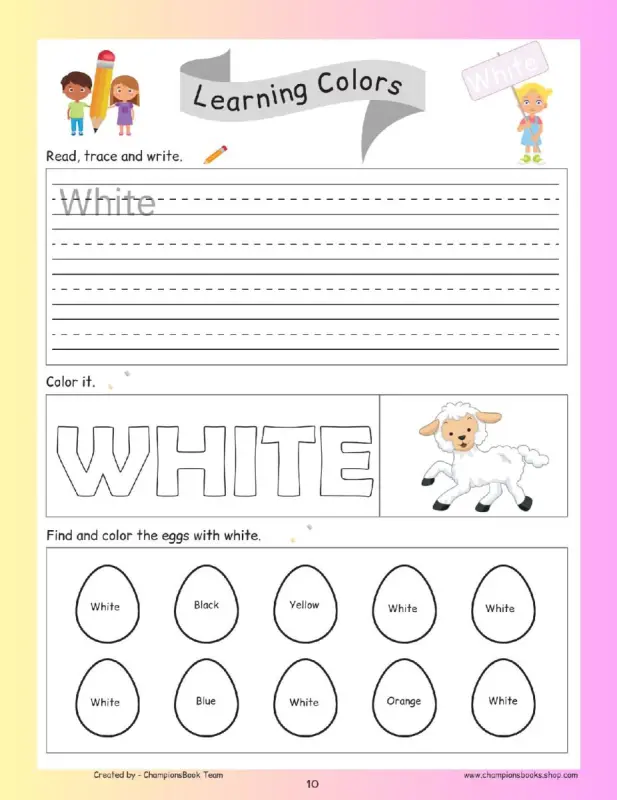 coloring worksheet 9