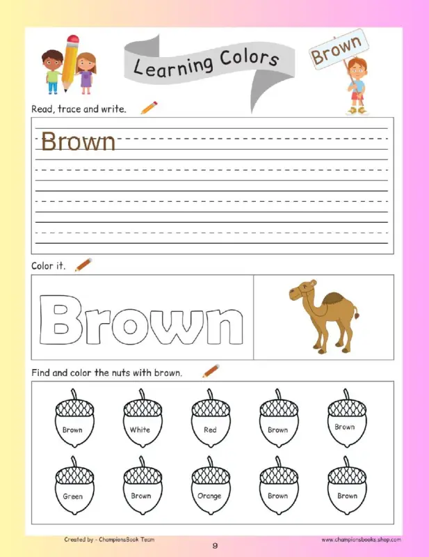 coloring worksheet 8