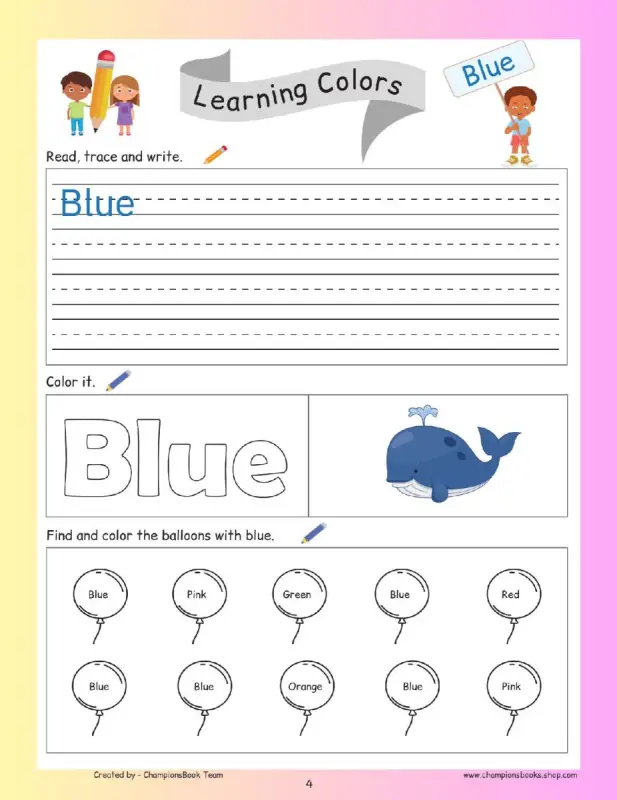 coloring worksheet 3