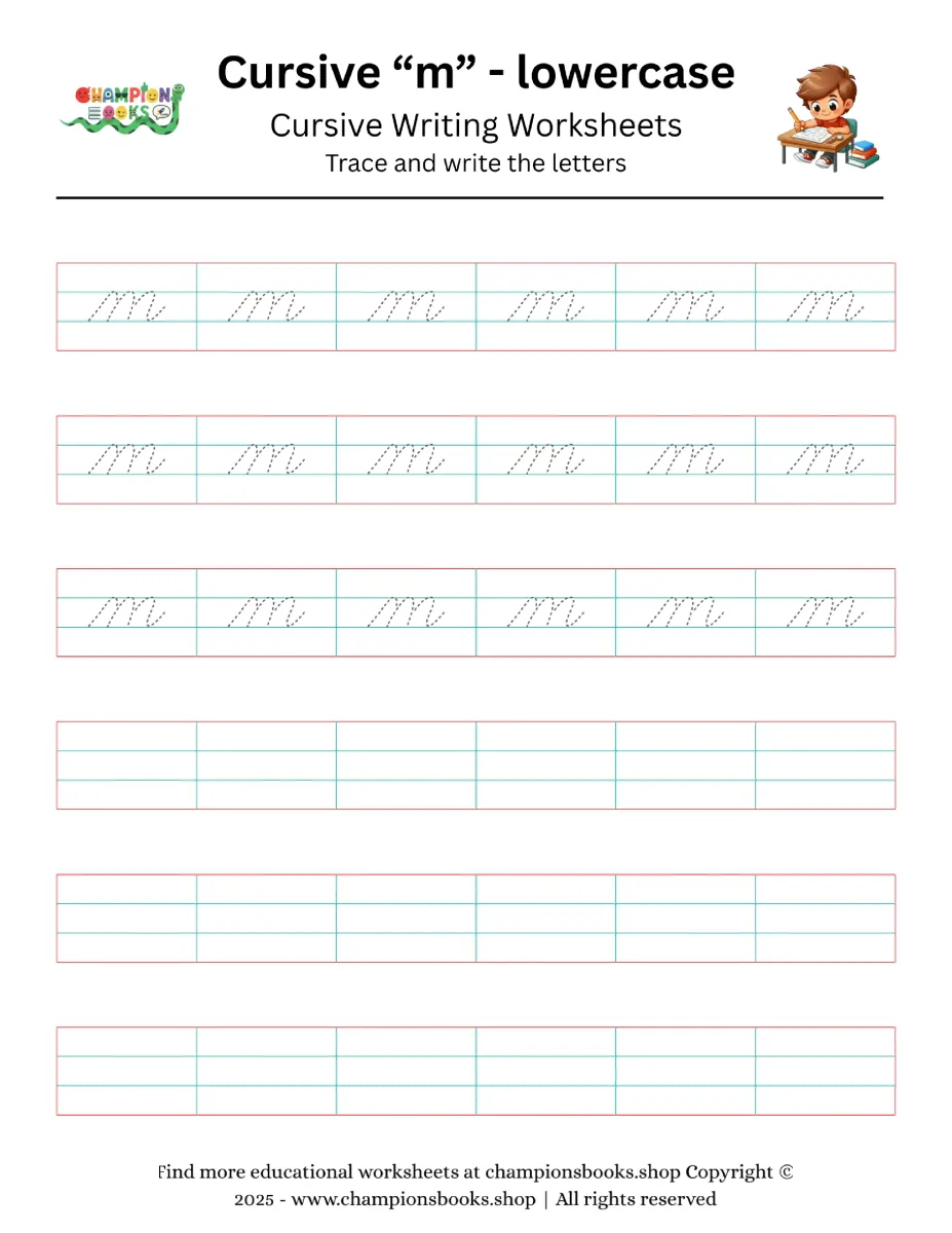 cursive-m-lowercase