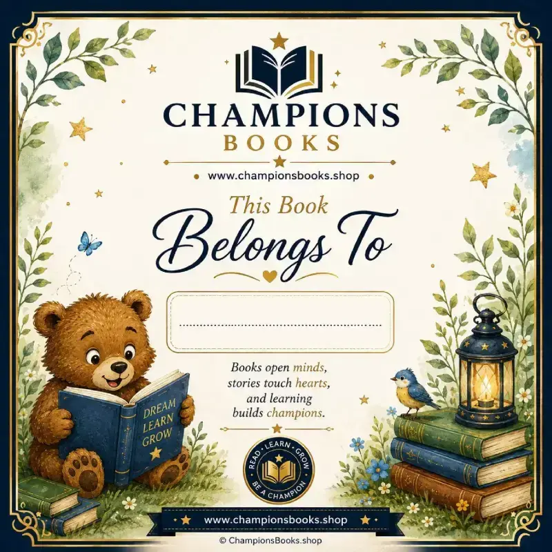 Printable This Book Belongs To Page for Young Readers