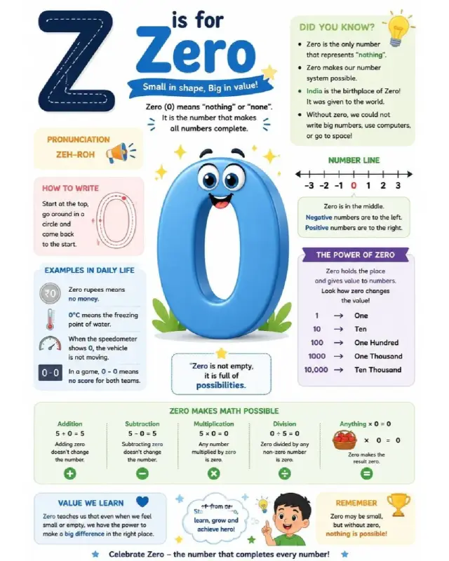 Concept of Zero Worksheet: Fun Math Guide for Kids